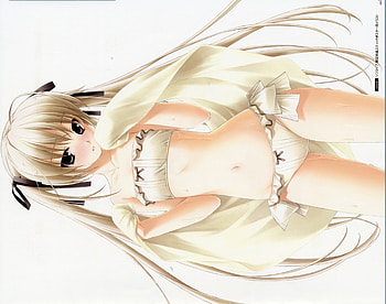 Sora, underwear, white, yosuga no sora HD wallpaper