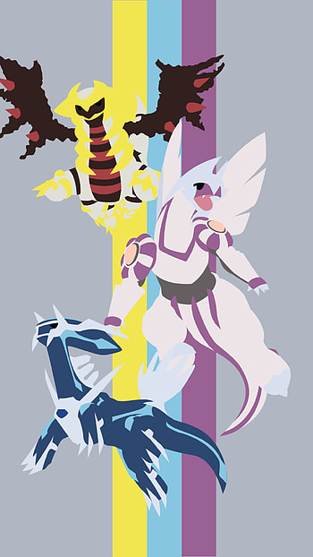 Creation Trio, Anime, Pokemon HD phone wallpaper
