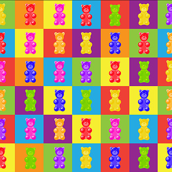 gummy, chewy, candy, sweet, gummybears, sugar, colors HD phone wallpaper