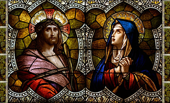 Crown of Thorns and Mater Dolorosa, Christ, Mary, Virgin, Jesus HD wallpaper