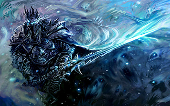 God of water, god, power, , sword, fantasy, , waher, water HD wallpaper