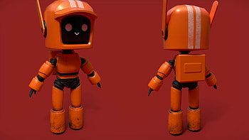 Love, Death and Robots art, Lowpoly models, Stylish aesthetics, Digital creativity HD wallpaper