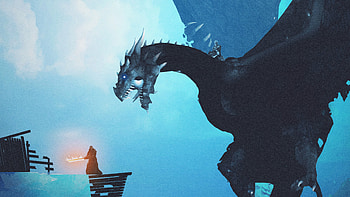 Night King Dragon Vs Lord Of Light, night-king, white-walkers, game-of-thrones, tv-shows, dragon, artwork, artist, digital-art, deviantart HD wallpaper