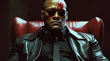 Morpheus, AI Art, movie, The Matrix HD wallpaper