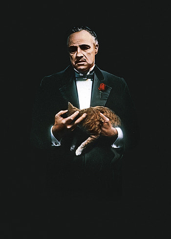 Vito Corleone, The Godfather HD phone wallpaper