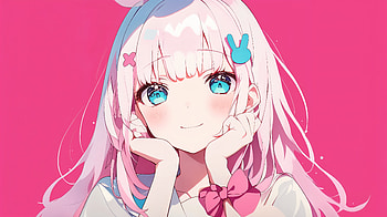 Kawaii Anime Girl - Ultra, Anime, anime girl, kawaii anime girl, girl, pink hair HD wallpaper