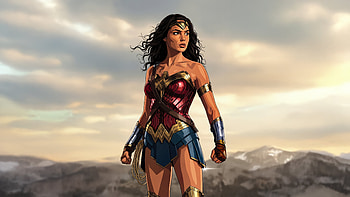 Truth Justice And Wonder Woman, wonder-woman, superheroes, artwork, art, digital-art, ai HD wallpaper