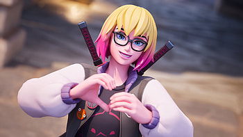 Gwenpool in : Fortnite Delight, video game, Fortnite, Gwenpool HD wallpaper