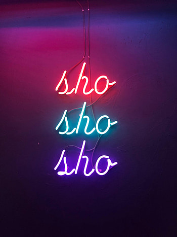 Words, Wall, Neon, Glow, Inscription HD phone wallpaper