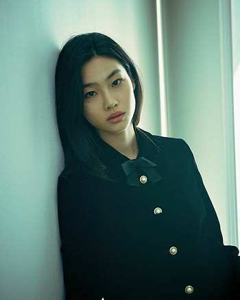player 067, hair, korea, lip, squid game, byeok, HoYeon Jung, model, cute, kang sae HD phone wallpaper