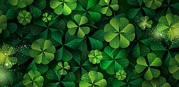 Pattern, abstract, textire, green, clover, verde, st patrick, trifoi, texture HD wallpaper