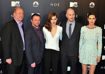 Darren Aronofsky, Emma Watson, Noah premiere HD wallpaper