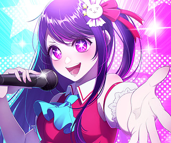 Hoshino Ai, Ai Hoshino, Anime, Oshi no Ko HD wallpaper