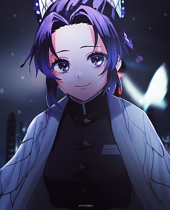 Shinobu, Anime, demonslayer, AnimexReality, anime, AnimeEdit HD phone wallpaper