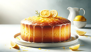 Luscious Lemon Drizzle Cake, lemon drizzle cake, cake, lemon, dessert, bakery HD wallpaper