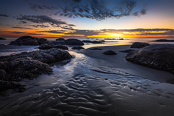 Thai Sunset Seascape — Nature, Thailand, sunset, nature, seascape HD wallpaper