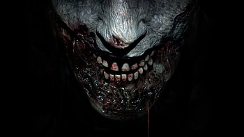 Resident Evil, Resident Evil 2 (2019), Scary, Video Game, Blood, Dark, Teeth, Zombie HD wallpaper