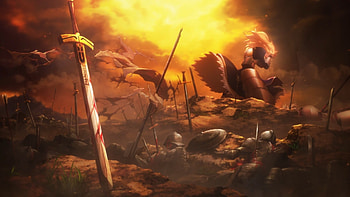HorribleSubs] Fate Stay Night - Unlimited Blade Works - 13 [ . HD wallpaper