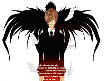 Death note , angel, dark HD wallpaper