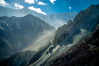 Annapurna Trek Nepal Nature , nature, graphy, mountains HD wallpaper