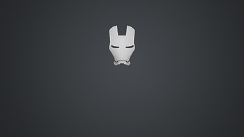 Iron Man Simple 3, super-heroes, iron-man, movies, minimalism HD wallpaper