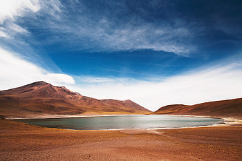 Norte Grande, lake, mountains, nature, sky HD wallpaper