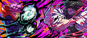 Itadori VS Choso, Yuji Itadori, Choso (Jujutsu Kaisen), Anime, Jujutsu Kaisen HD wallpaper