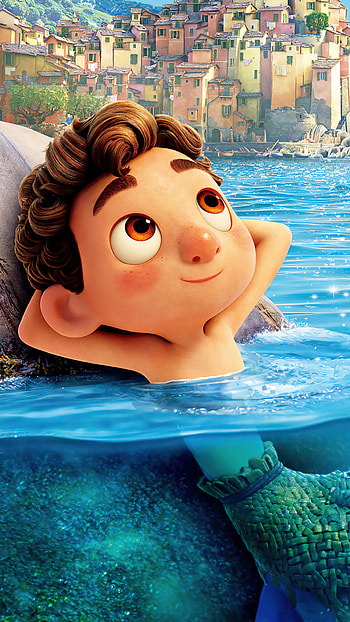 Luca cartoon, 2021 , 36, Dual screen HD phone wallpaper