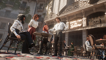 Clair Obscur: Expedition 33 Restaurant Scene - Ultra, video game, Clair Obscur: Expedition 33, restaurant HD wallpaper