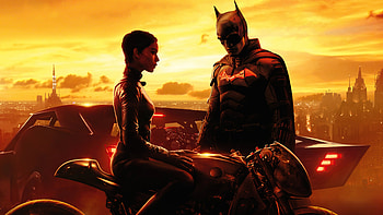 Batman And Catwoman In The Batman Movie 2022, the-batman, batman, catwoman, superheroes, movies, 2022-movies HD wallpaper