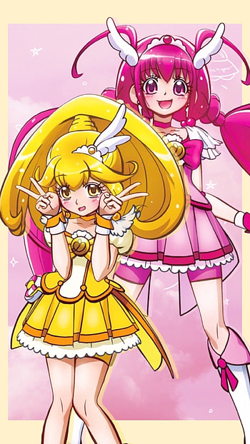 Glitter Force, Cure Happy, Peace , Requested HD phone wallpaper