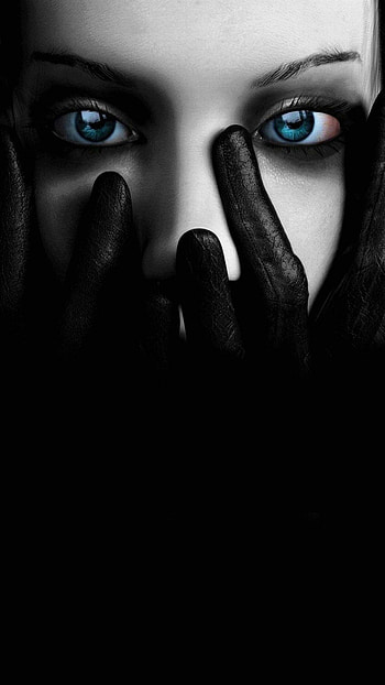 Dark girl, Mysterious charm, Gothic fashion, Artistic HD phone wallpaper