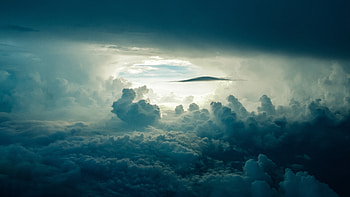 Above the clouds, sky, clouds HD wallpaper