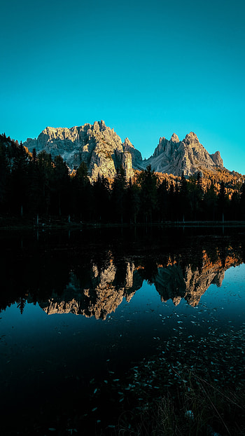 Mountains and water, Nature HD phone wallpaper