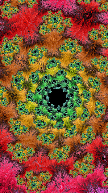 Fractal Art Trippy Psychedelic Background for Smart, Abstract, fractal HD phone wallpaper