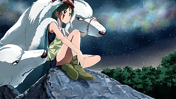 Princess Mononoke Hayao Miyazaki Wolf Elite Epic Anime In Many Resolutions HD wallpaper
