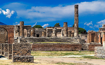 Pompeii ruins, Italy, Ancient Roman city, Naples HD wallpaper