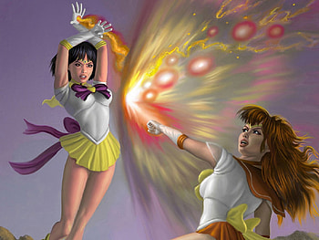 Sailors fantasy girl warriors, girl, fantasy, woman, warriors HD wallpaper