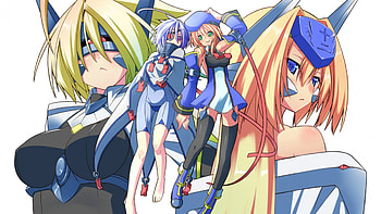 blazblue, mu11, mu13, noel, lambda, mu12 HD wallpaper