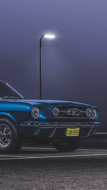 Mustang 1965, Ford Mustang HD phone wallpaper