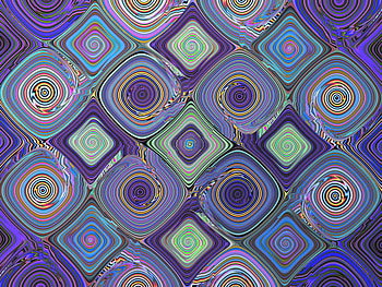 MOSAIC TWO, two, purple, design, mosaic, shades HD wallpaper