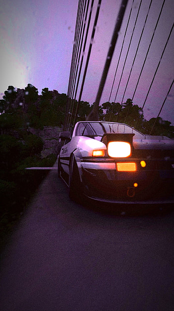 Initial D car, initial d, cars, japon HD phone wallpaper