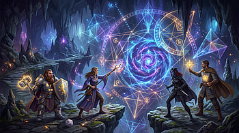 Dungeons & Dragons — Arcane Convergence, Dungeons & Dragons, Wizard, Spell HD wallpaper