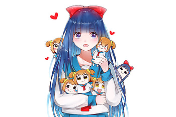 Pipimi, pop team epic, beautiful dolls, anime girls HD wallpaper