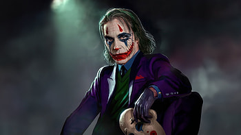 Joker Ferocious, joker, supervillain, superheroes, artist, artwork, digital-art HD wallpaper