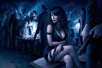 Gangster Girl , artist, artwork, artstation HD wallpaper