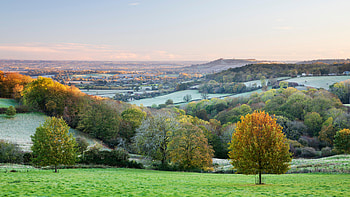 Meon Hill, Gloucestershire, England, nature, landscape HD wallpaper