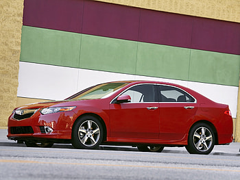 Auto, Acura, Cars, Asphalt, Wall, Side View, Style, Akura, 2011, Tsx HD wallpaper