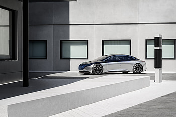 2019 Mercedes-Benz Vision EQS, electric car HD wallpaper