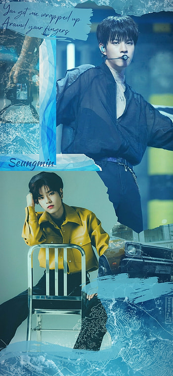 Seungmin waves, straykids, kimseungmin HD phone wallpaper